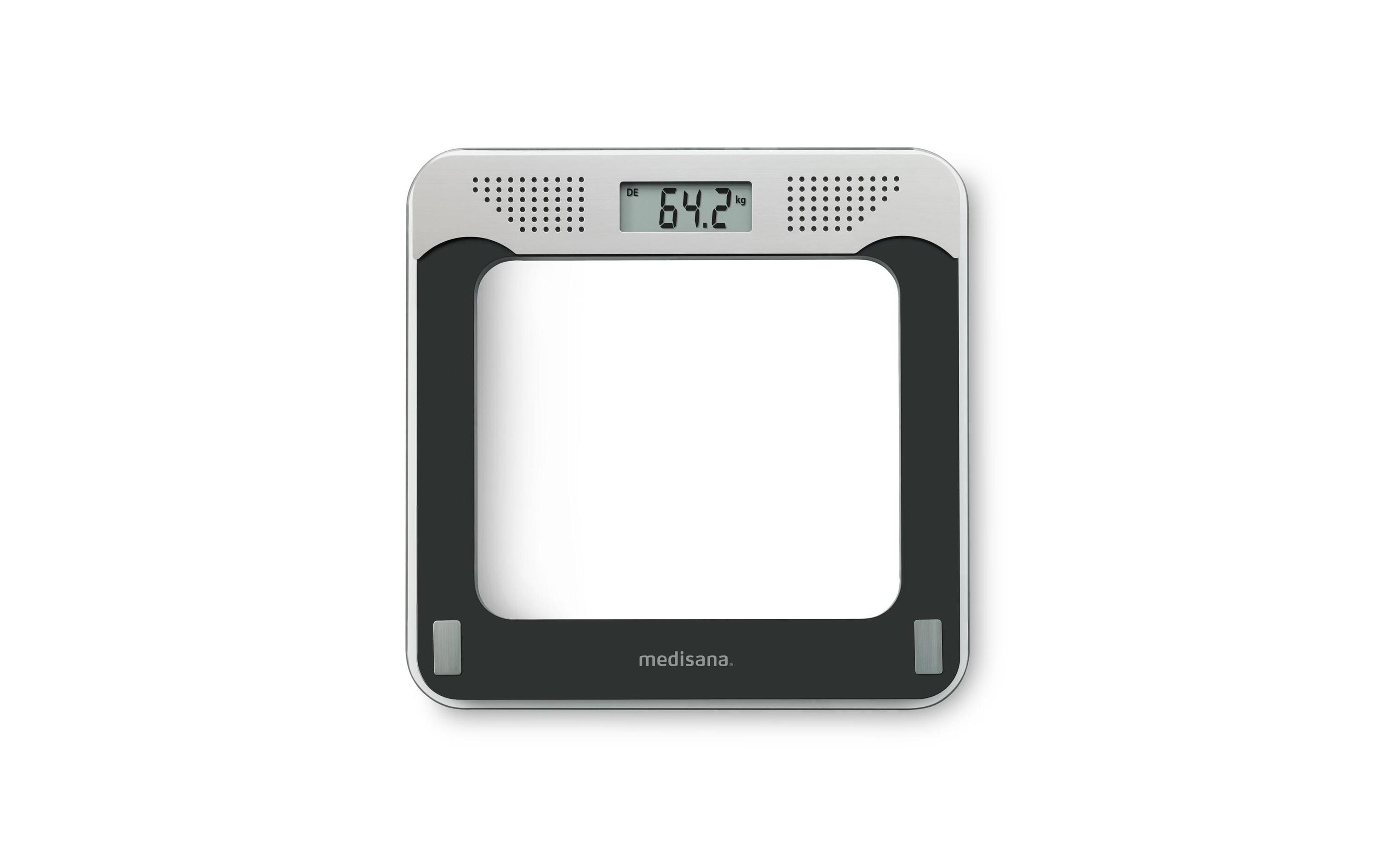 Medisana Personenwaage PS425 Grau; Schwarz