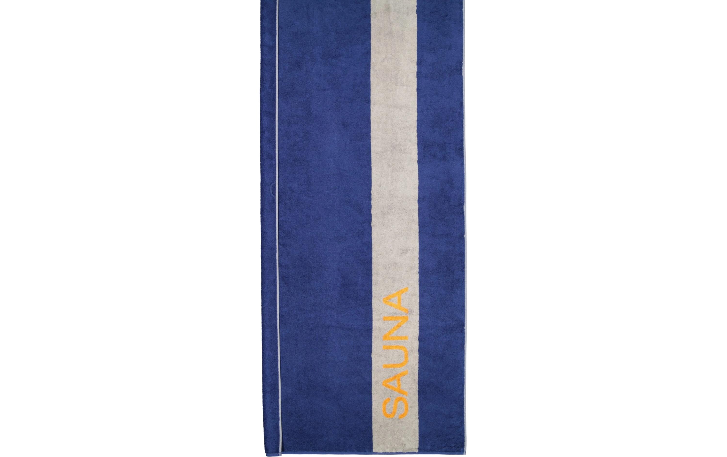 Cawö Saunatuch SAUNA 80 x 200 cm, Navy