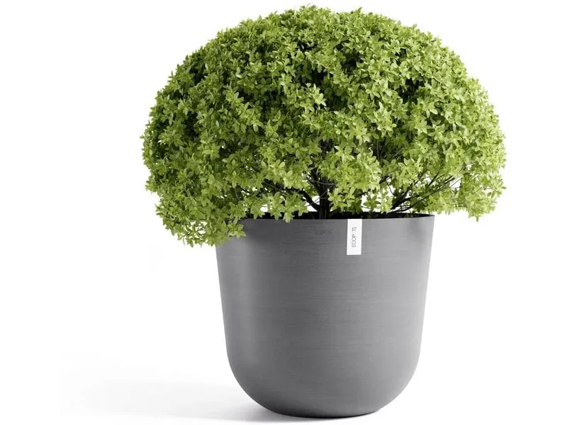 Ecopots Blumentopf Oslo Ø 65 cm Grau Ecopots Blumentopf Oslo Ø 65 cm Grau