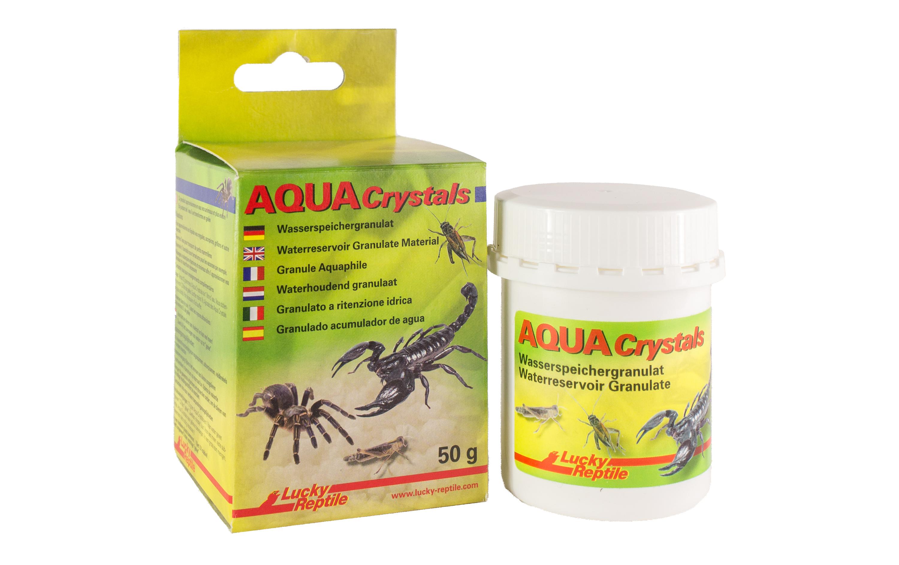Lucky Reptile Ergänzungsfutter Aqua Crystals 50 g Lucky Reptile Ergänzungsfutter Aqua Crystals 50 g
