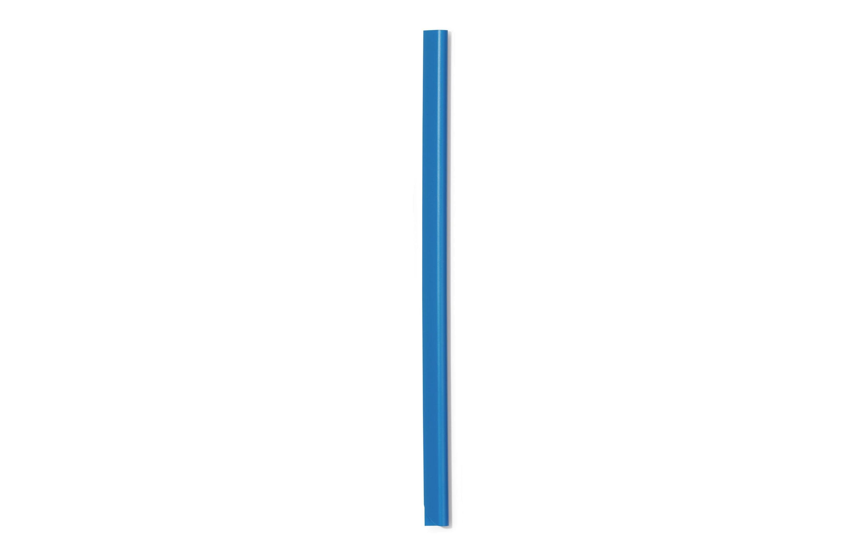 DURABLE Klemmschiene 6 mm, Blau, 50 Schienen