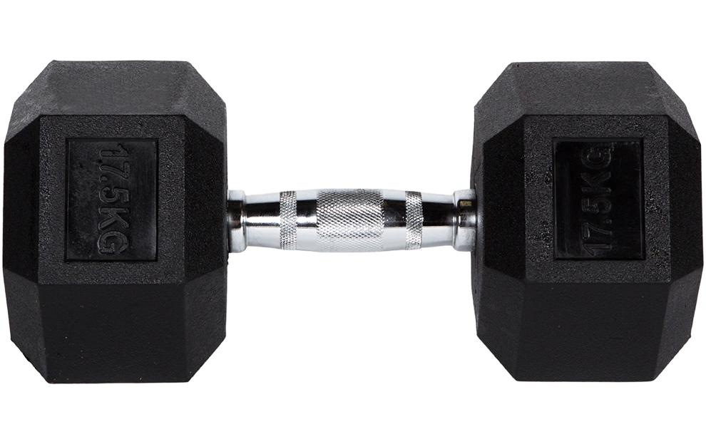 Fitcom Hex Dumbbell 17.5 kg