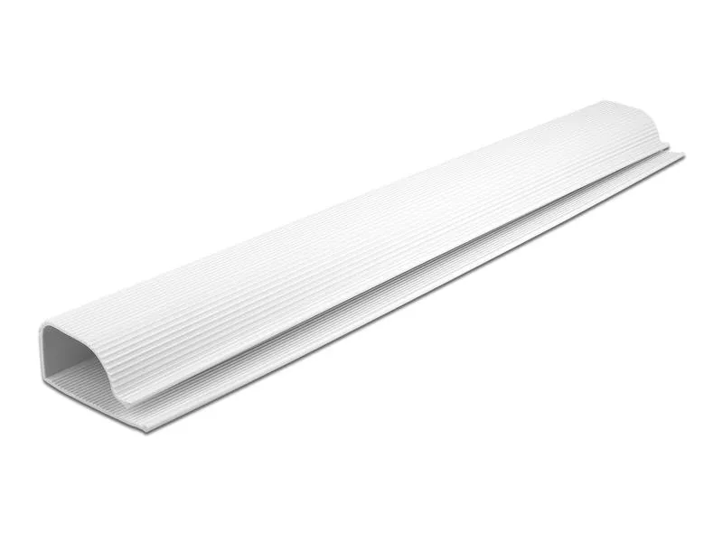 Delock Kabelkanal für Untertischmontage 0.4 m x 63 mm Weiss 2 Stück
