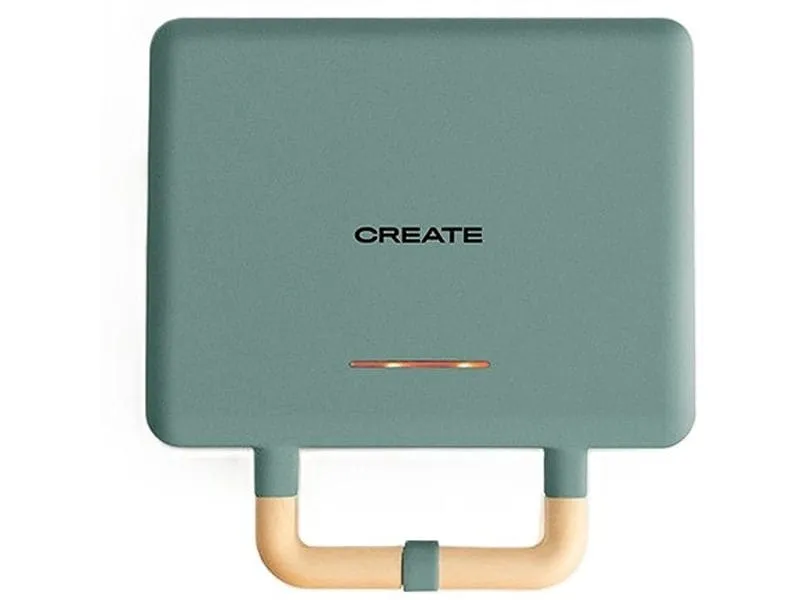 Create Waffeleisen Stone 3in1 Studio Salbeigrün
