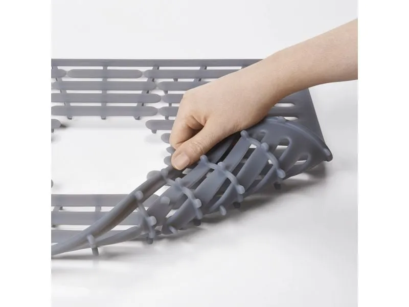 Oxo Good Grips Spülbeckenmatte, 32 x 28 cm, Silikon, Grau Oxo Good Grips Spülbeckenmatte, 32 x 28 cm, Silikon, Grau