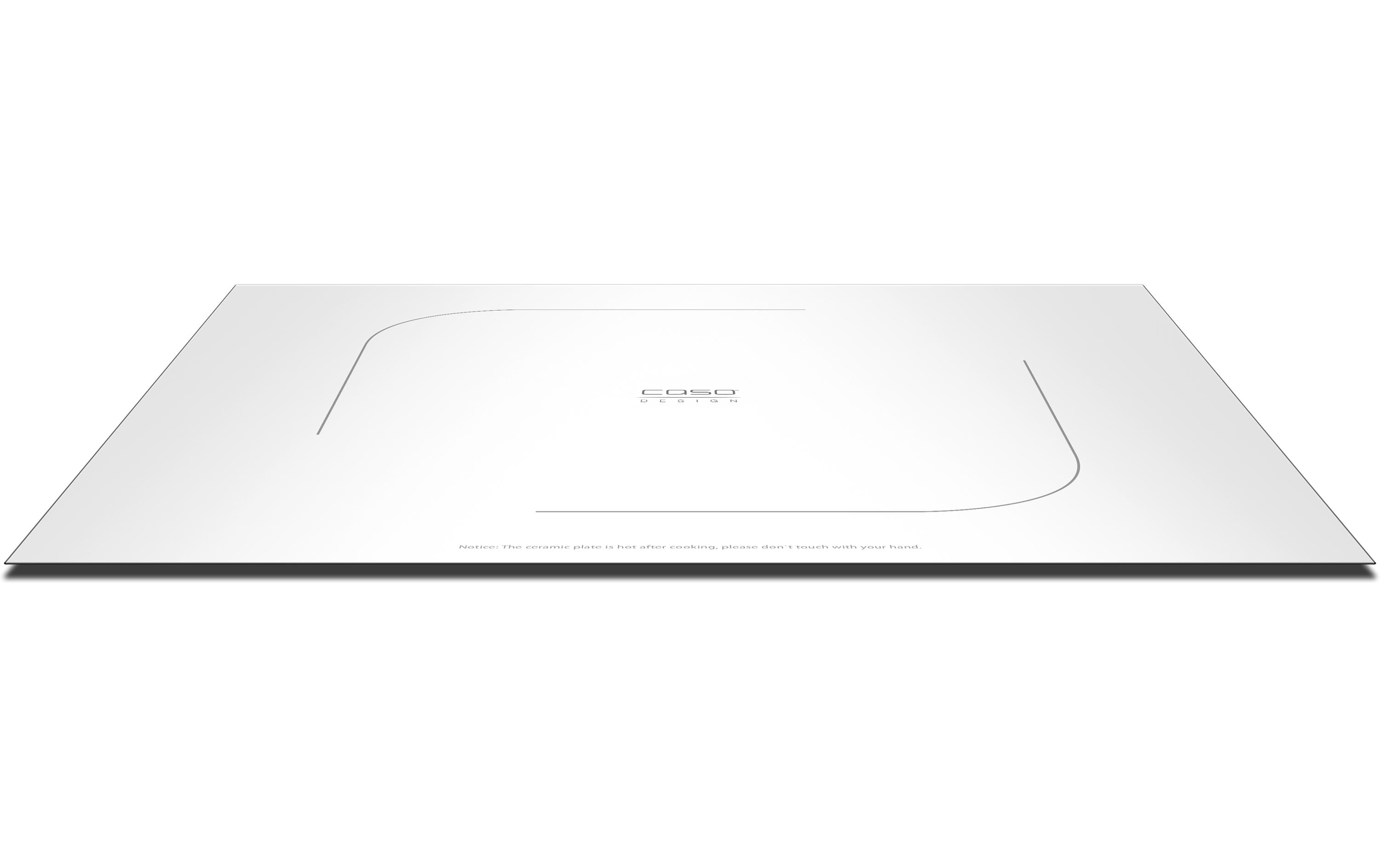 Caso Mikrowelle MG20 Ceramic Menu Schwarz