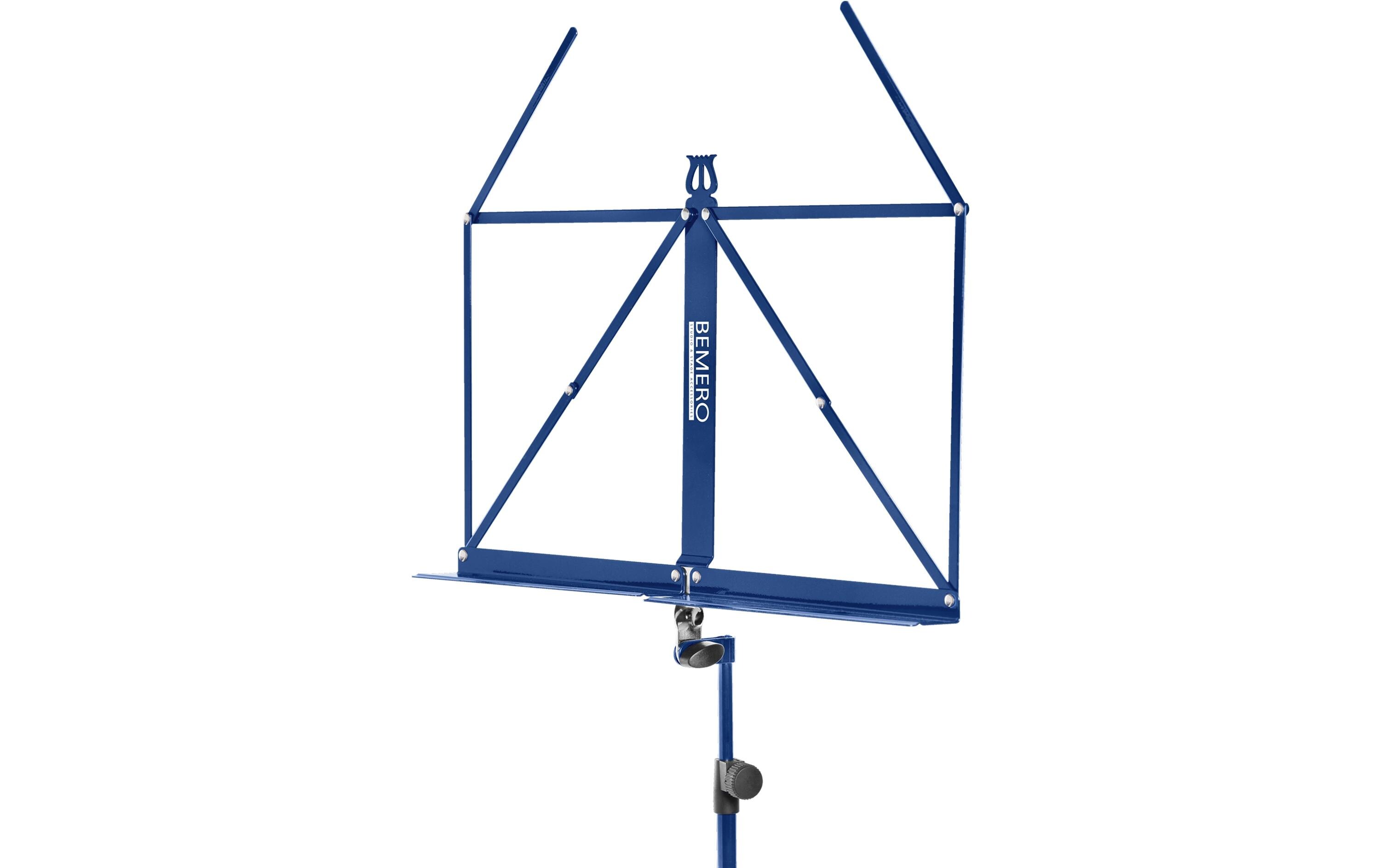 Bemero Notenständer MSS-8090BK blau