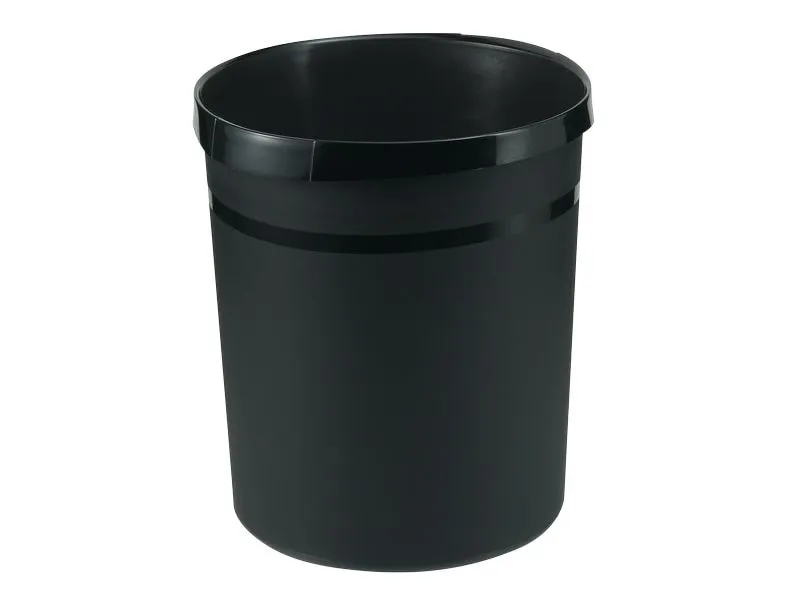 HAN Papierkorb Karma 18 l, Schwarz HAN Papierkorb Karma 18 l, Schwarz