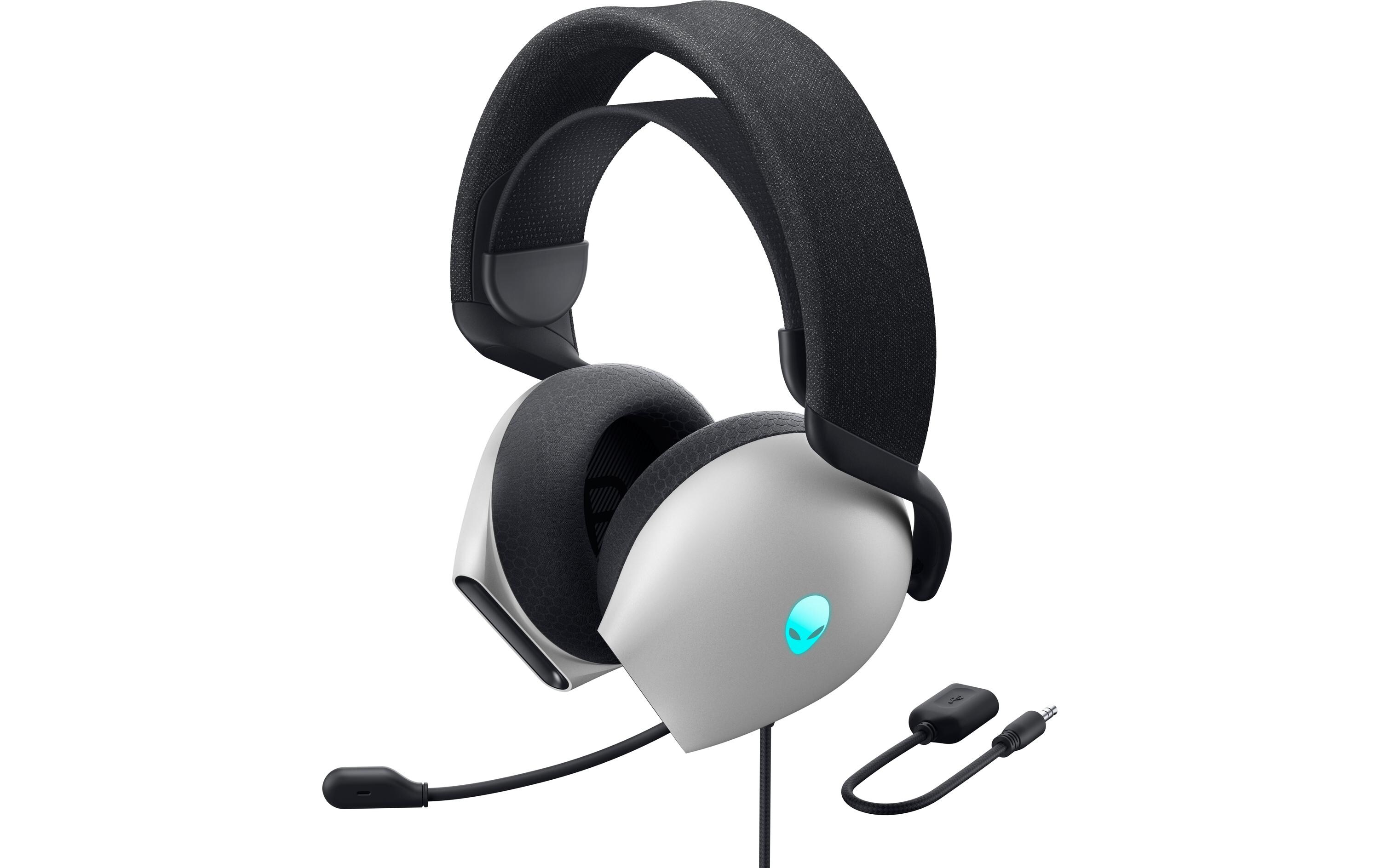 DELL Headset Alienware AW520H-W-DEAM Schwarz/Weiss