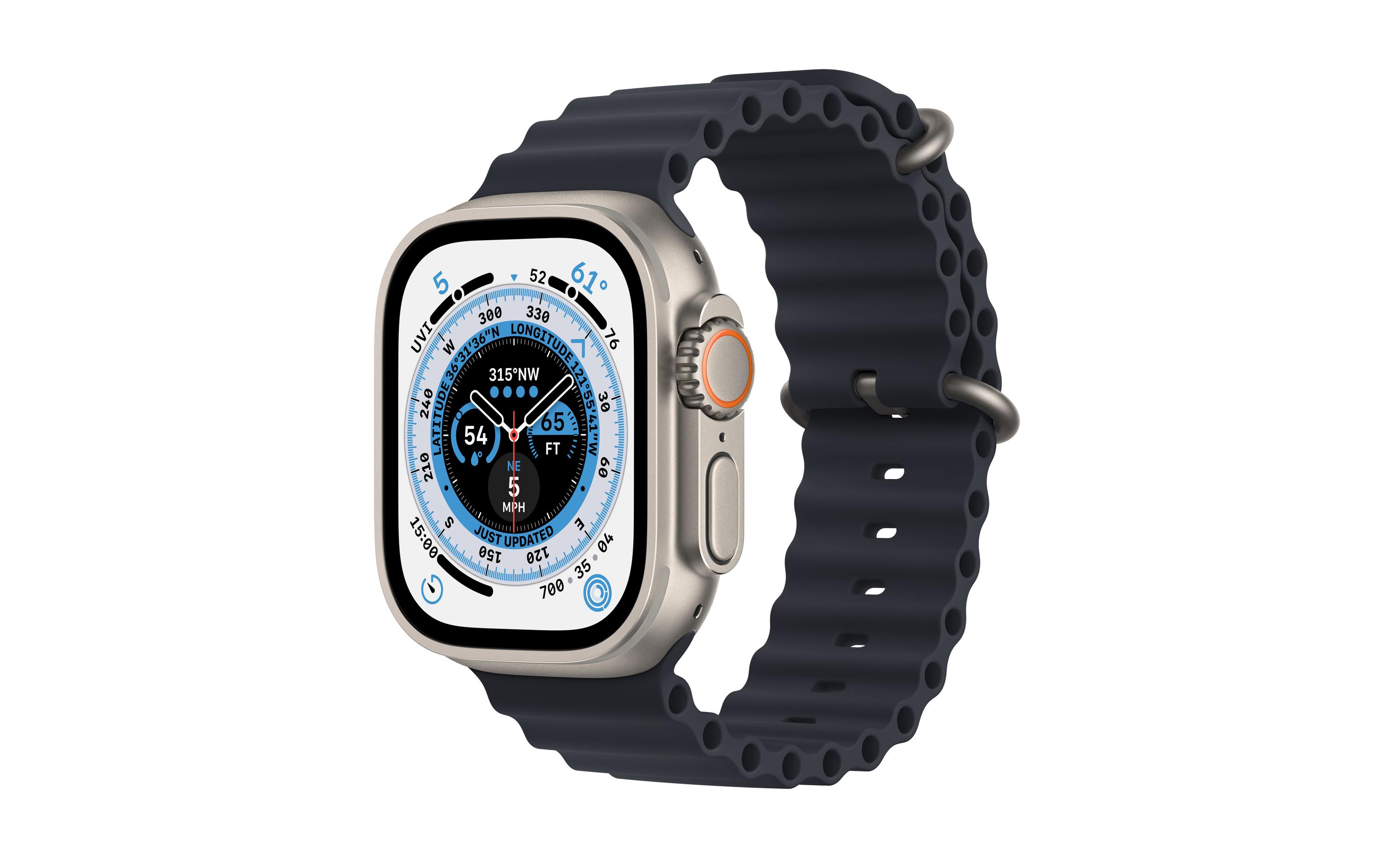 Apple Watch Ultra Ocean Band Midnight