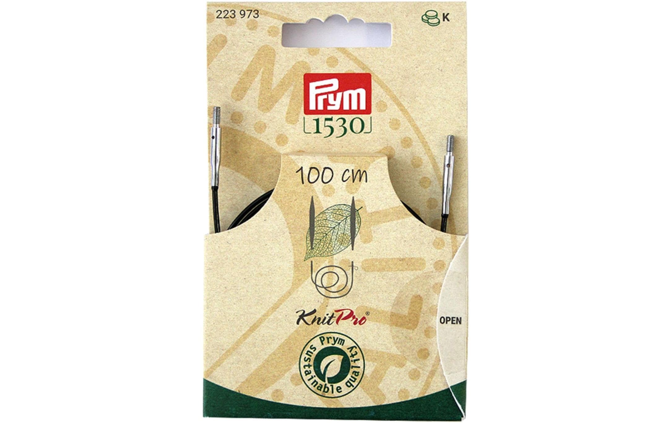 Prym Seil für Rundstricknadeln, 100 cm