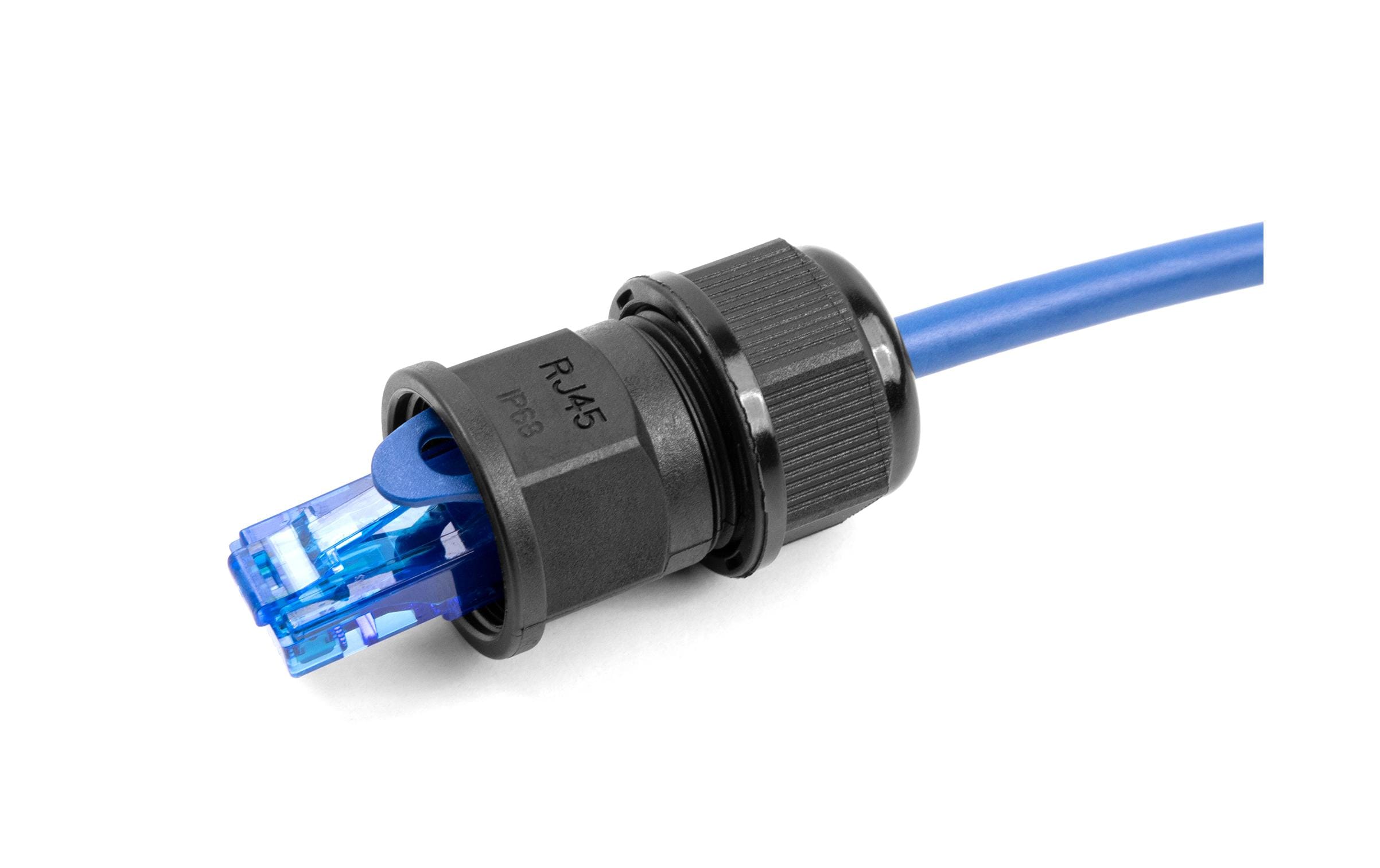 Delock Durchführungskupplung für RJ45, IP67 1 Stück