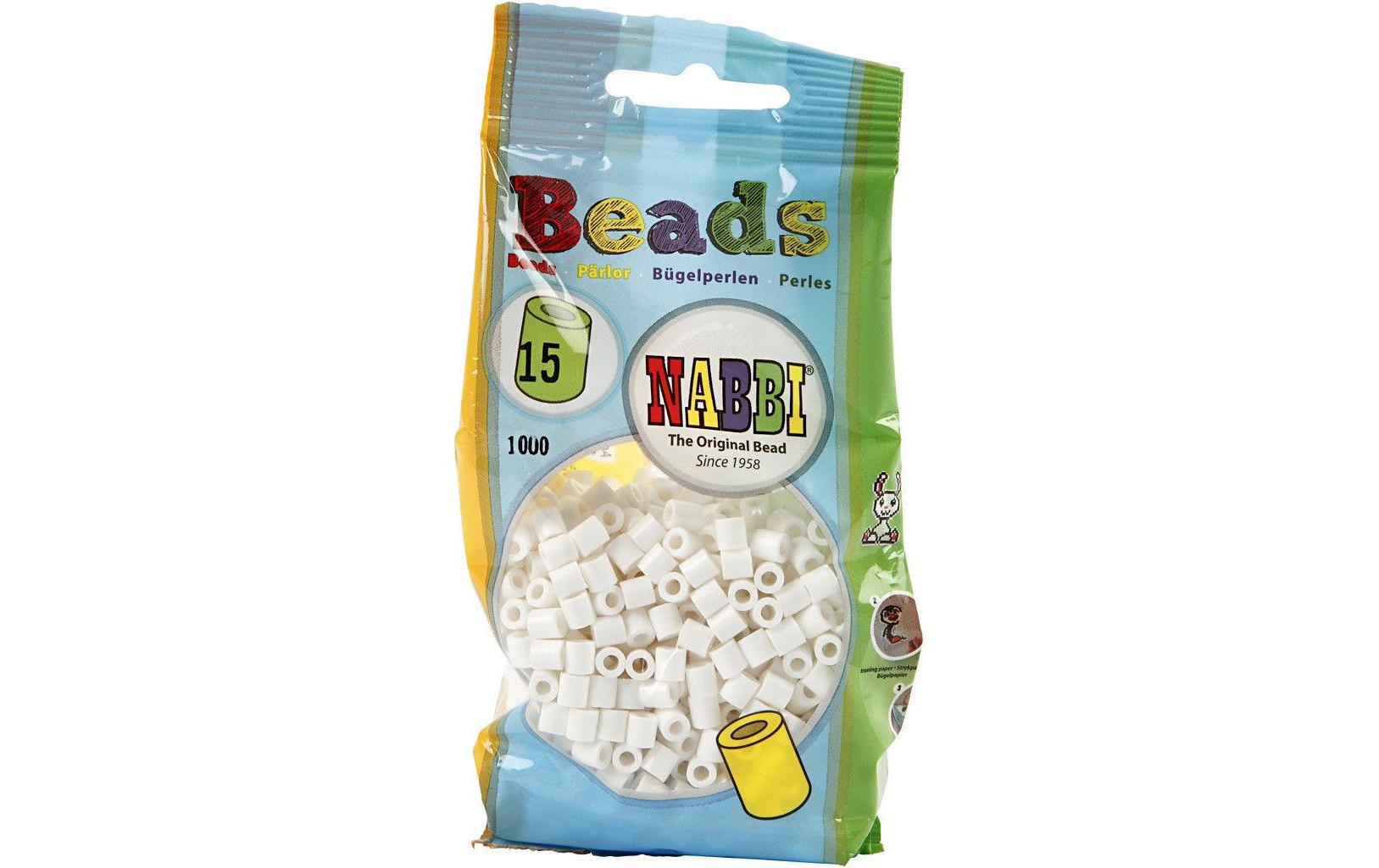 Creativ Company Bügelperlen Nabbi Medium Weiss Creativ Company Bügelperlen Nabbi Medium Weiss