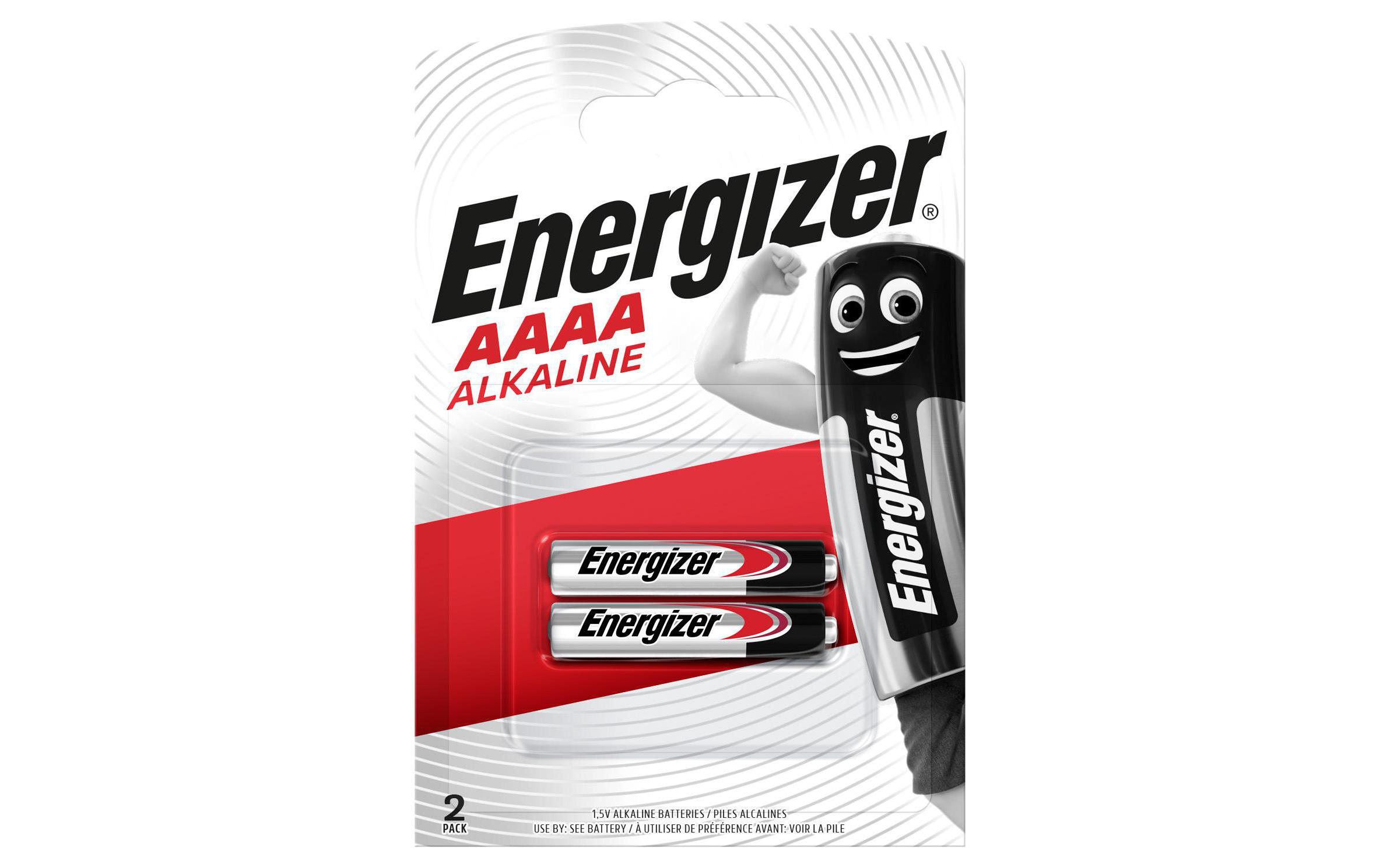 Energizer Batterie Alkaline AAAA 2 Stück Energizer Batterie Alkaline AAAA 2 Stück