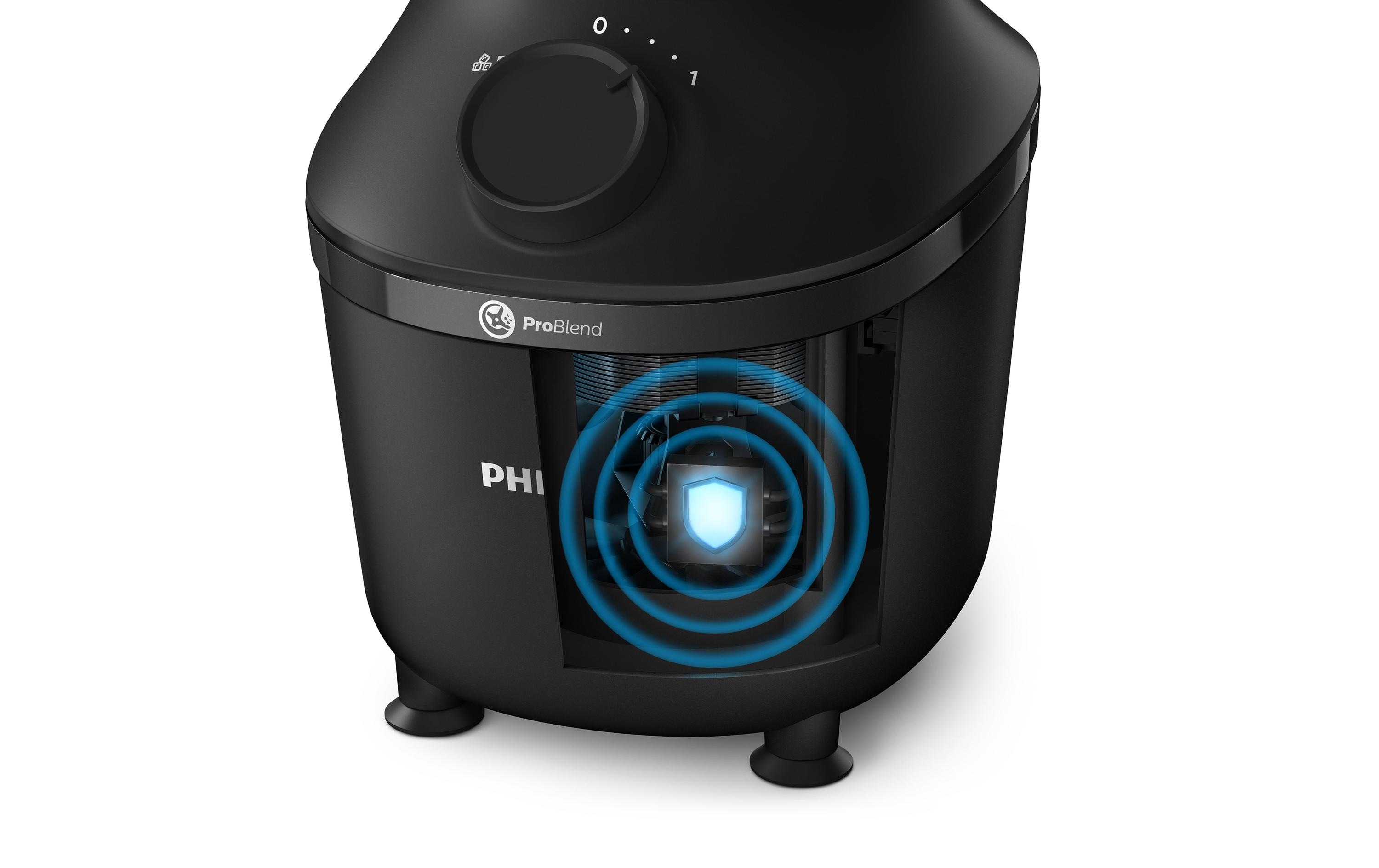 Philips Standmixer 3000 Series HR2041/41 Schwarz