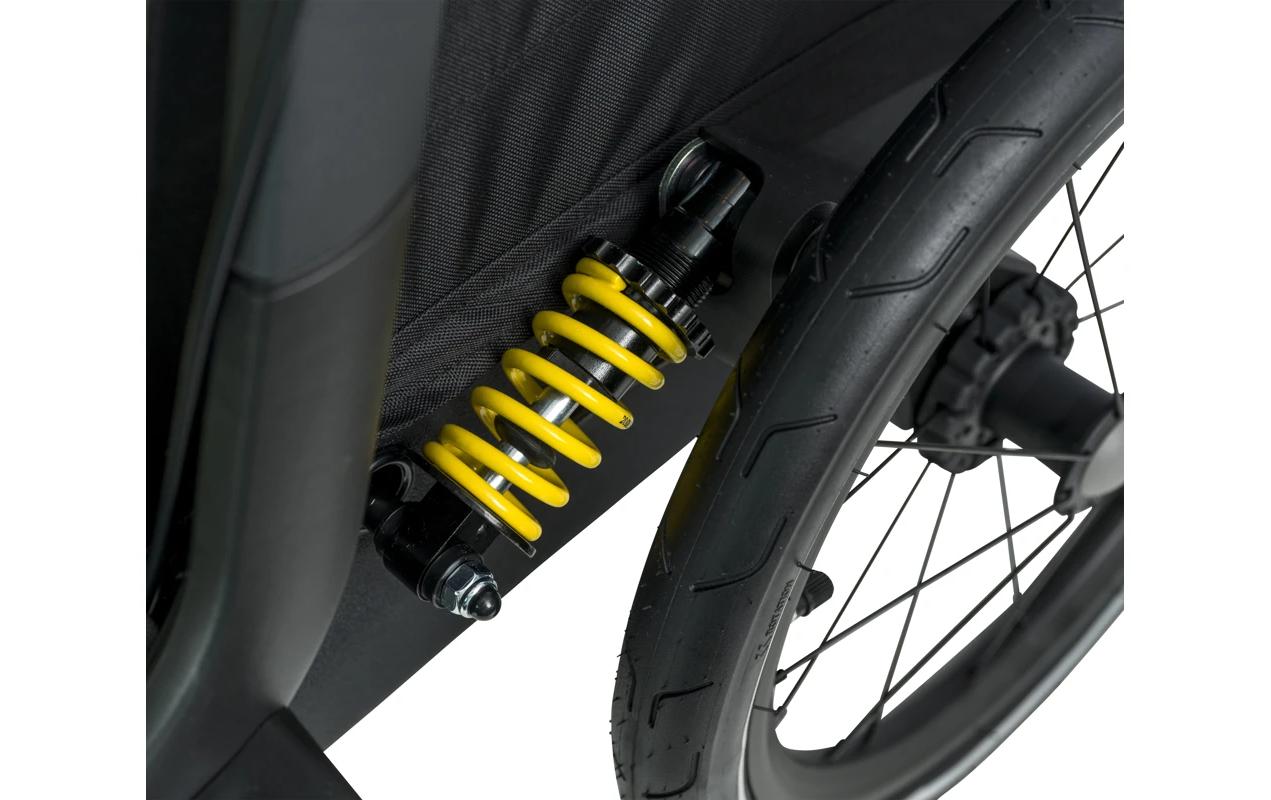 Hamax Veloanhänger Dog Trailer Pluto L für Hunde bis 45 kg