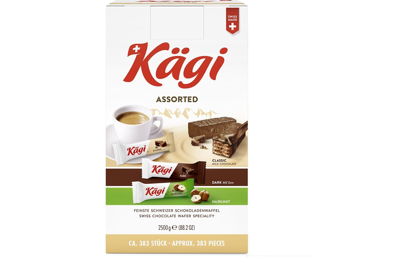 Kägi fret Schokoladenriegel Minis Assorted 2500 g