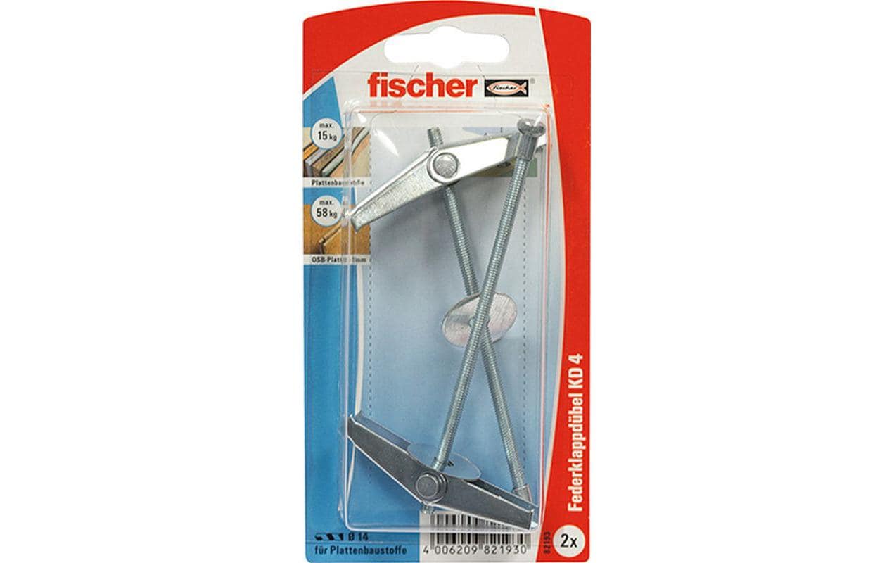Fischer Kippdübel KD 4, 2 Stück Fischer Kippdübel KD 4, 2 Stück