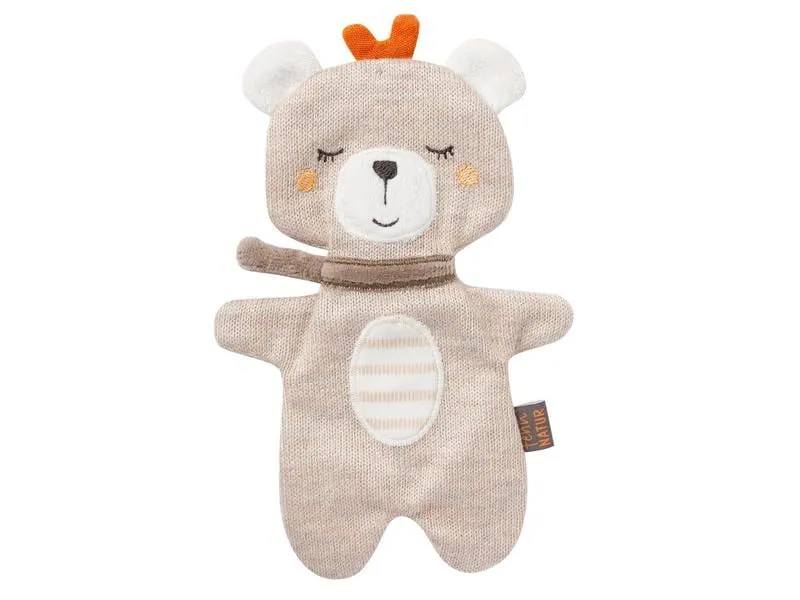 fehn Greifling Knister-Teddy Natur