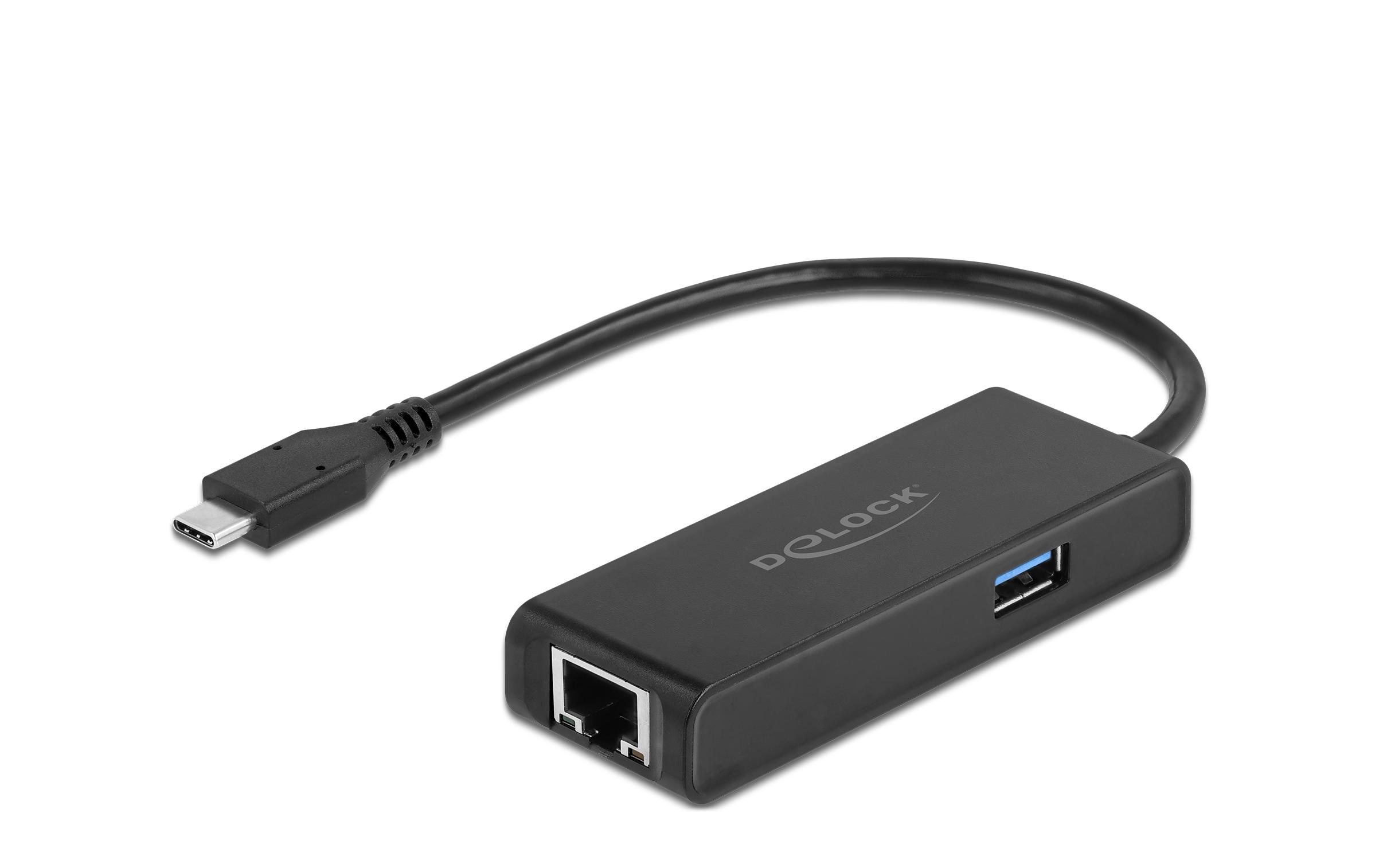 Delock Netzwerk-Adapter 2.5 Gbps USB Typ-C Delock Netzwerk-Adapter 2.5 Gbps USB Typ-C