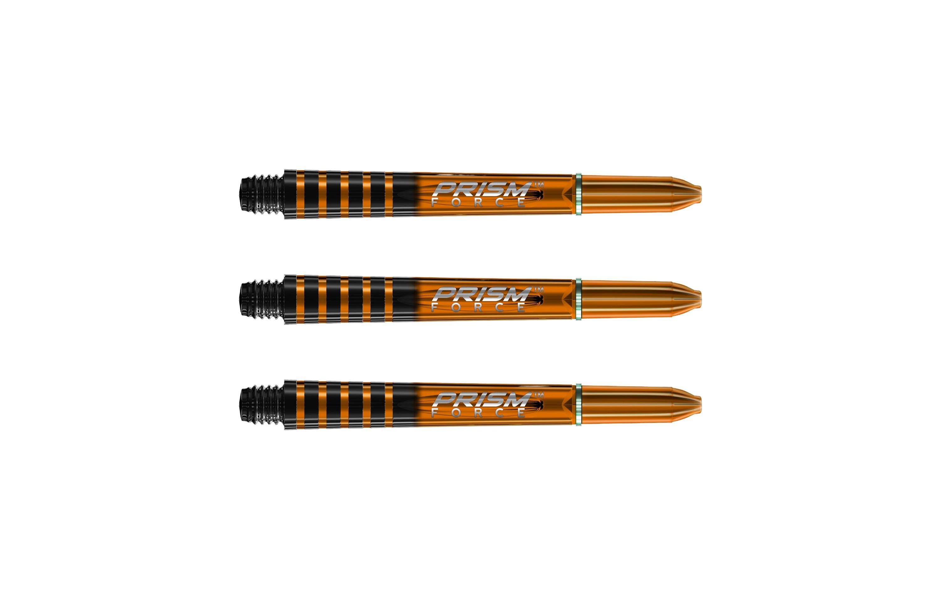 Winmau Shaft Prism Force Medium 47 mm, 3 Stück – Orange