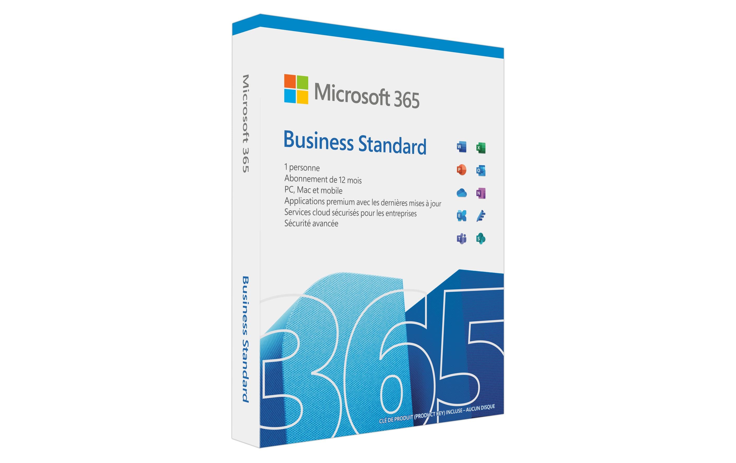 Microsoft 365 Business Standard Box, Vollversion, Französisch