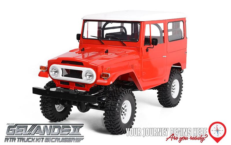 RC4WD Scale Crawler Gelände II Cruiser RTR, 1:10