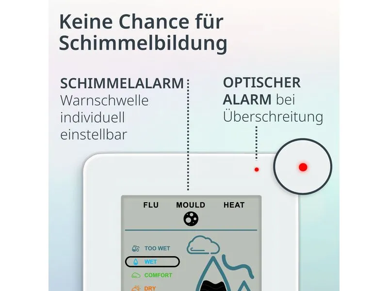 ADE Thermo-/Hygrometer digital Weiss ADE Thermo-/Hygrometer digital Weiss