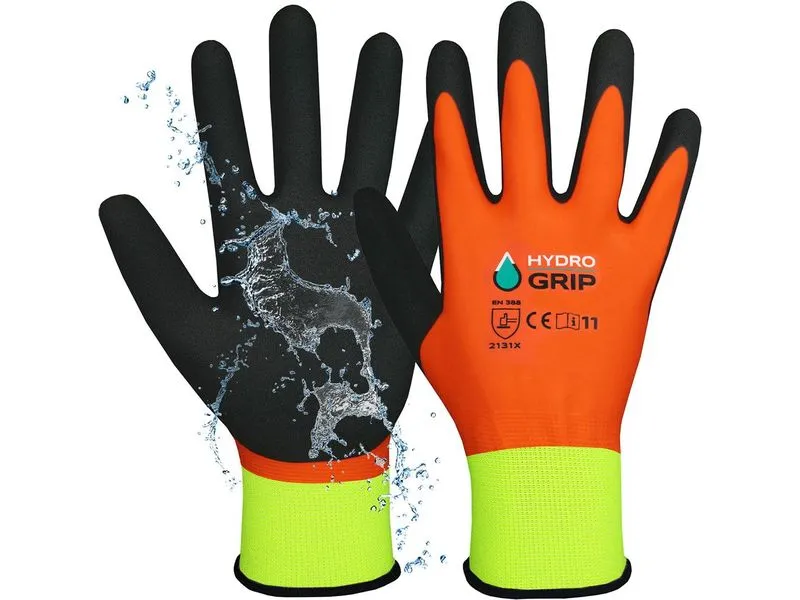 ACE Arbeitshandschuh HydroGrip 2 Paar 08/M Grösse: M, Orange ACE Arbeitshandschuh HydroGrip 2 Paar 08/M Grösse: M, Orange