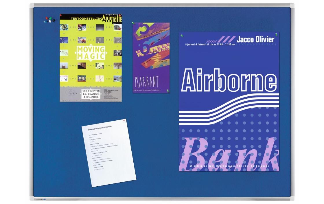 Legamaster Pinnwand Premium 100 x 150 cm, Blau Legamaster Pinnwand Premium 100 x 150 cm, Blau