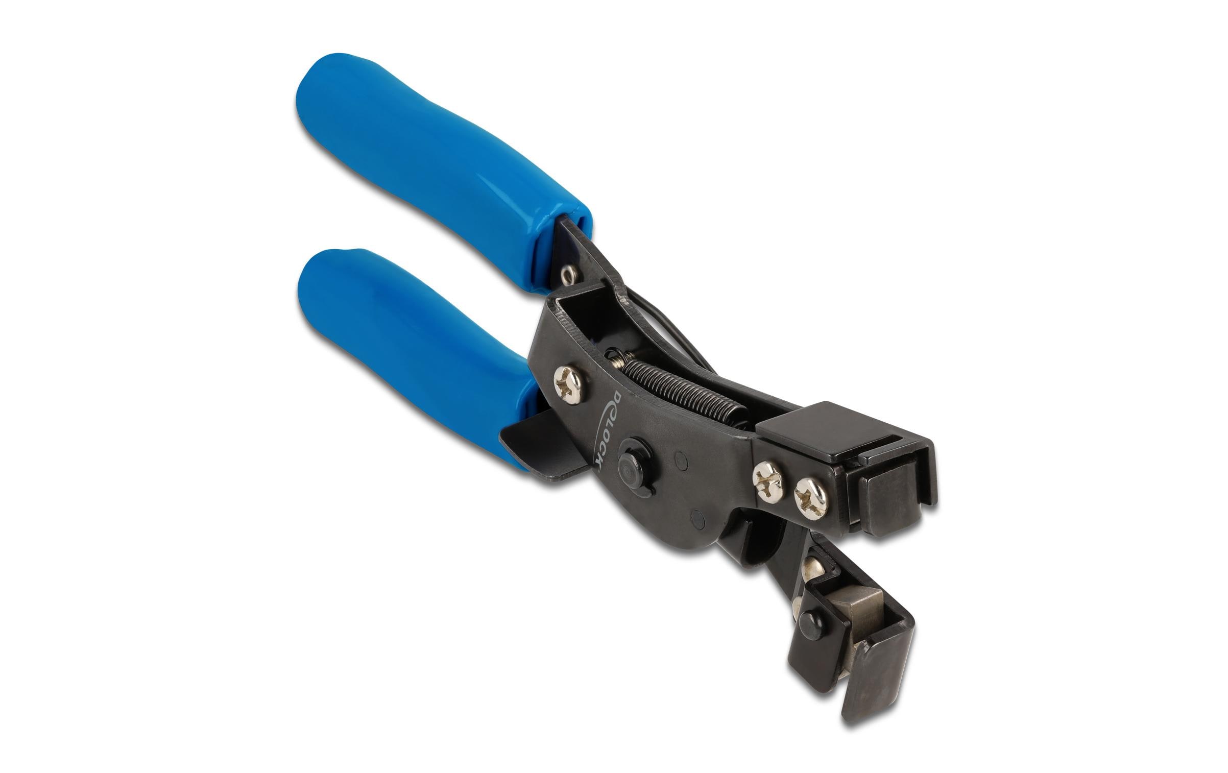 Delock Kabelzange für Kunststoffkabelbinder, mit B: 9 mm D: 2.3 mm