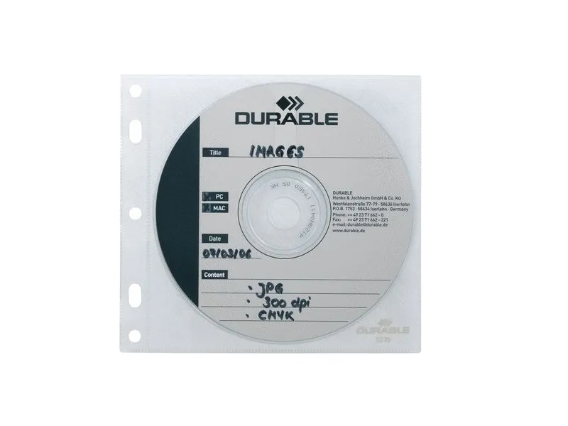 DURABLE COVER FILE Transparent