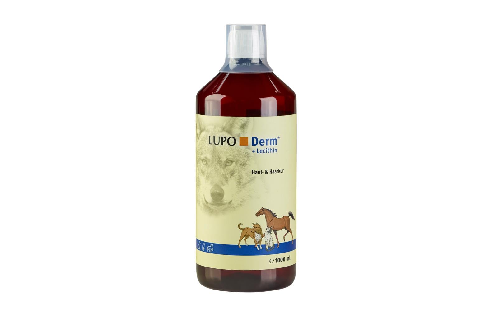 Luposan Hunde-Nahrungsergänzung Derm, 1000 ml