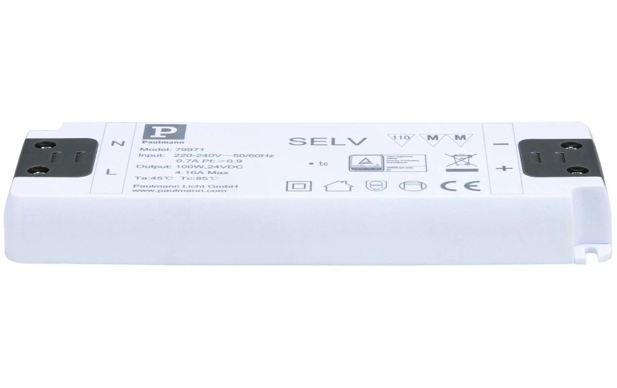 Paulmann Pro Power Supply Zubehör 230/24 V 100 VA Weiss Paulmann Pro Power Supply Zubehör 230/24 V 100 VA Weiss