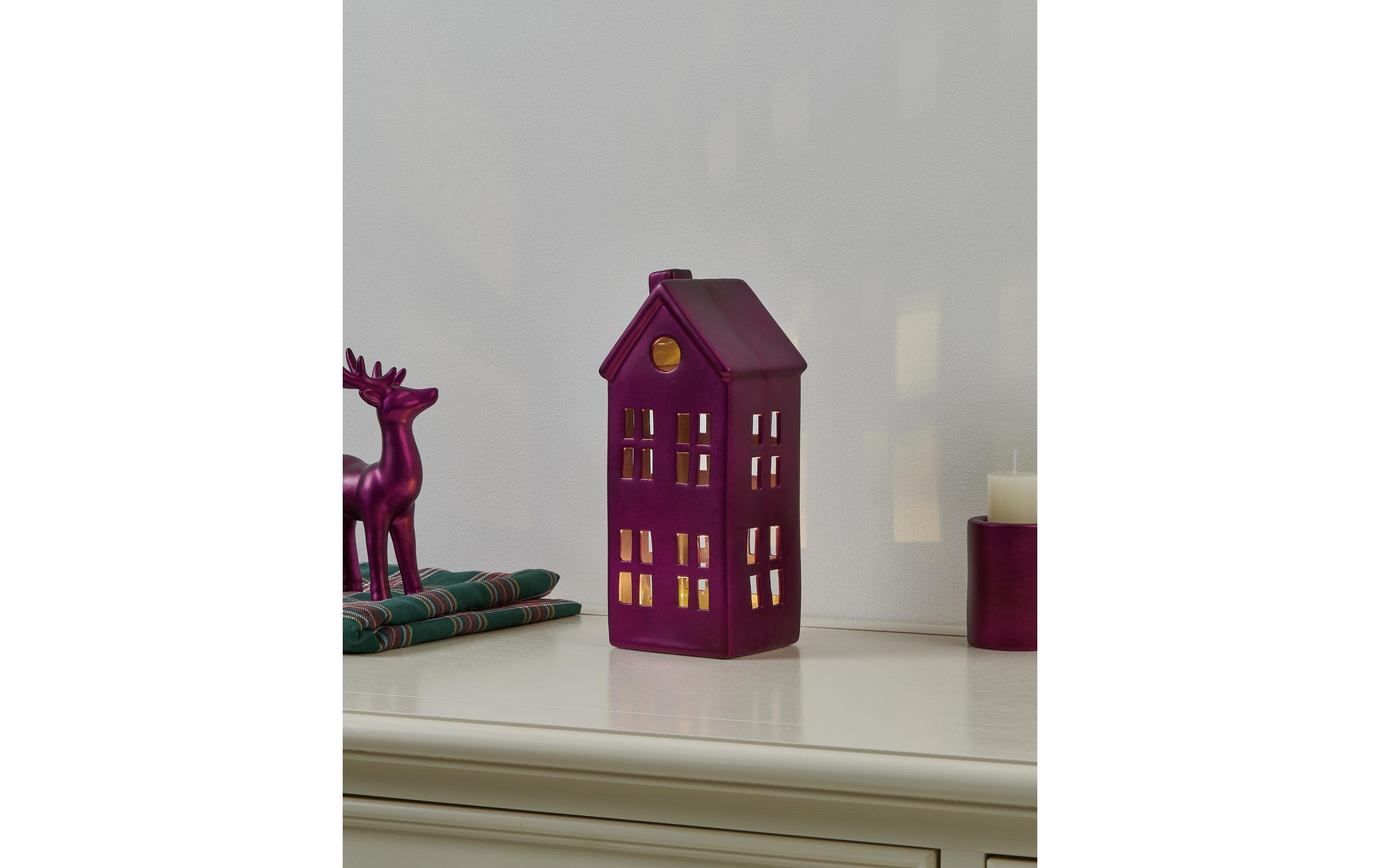 EGLO Aufsteller Haus Catacol 25.6 cm Pink Haus