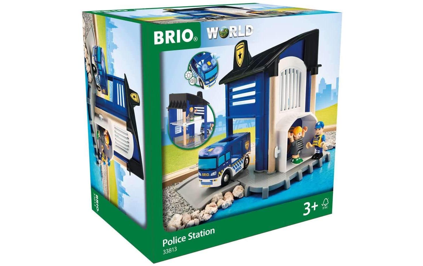 BRIO BRIO World Polizeistation mit Einsatzfahrzeug BRIO BRIO World Polizeistation mit Einsatzfahrzeug