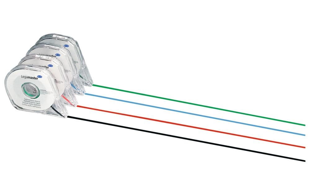 Legamaster Zeichenband selbstklebend, 0.25 cm x 1600 cm, 1 Stück