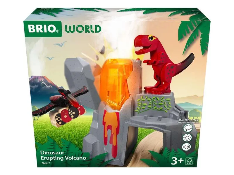 BRIO BRIO World Dinosaur Erupting Volcano BRIO BRIO World Dinosaur Erupting Volcano