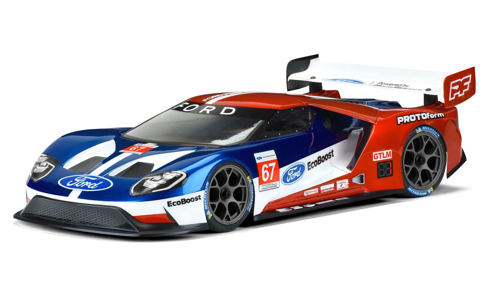 Proline Karosserie Ford GT, LW unlackiert, 1:10 Proline Karosserie Ford GT, LW unlackiert, 1:10