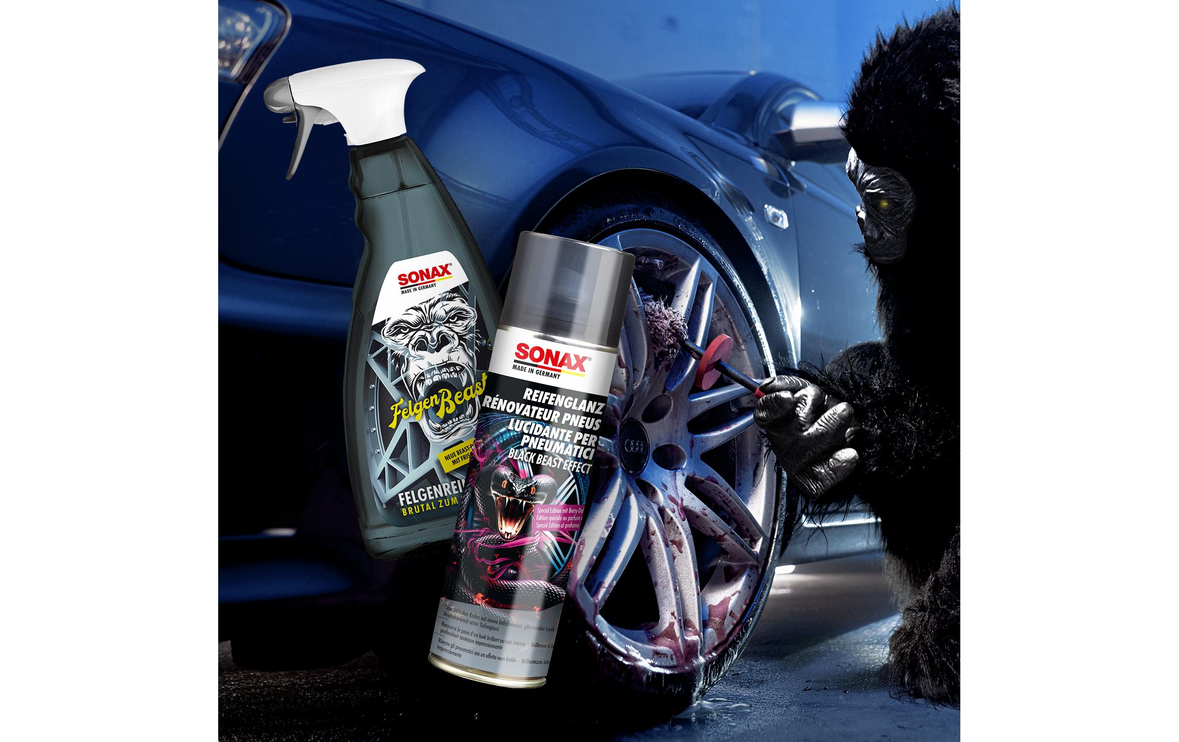 Sonax BEAST SET Felgenreiniger + Reifenglanz Spray Sonax BEAST SET Felgenreiniger + Reifenglanz Spray