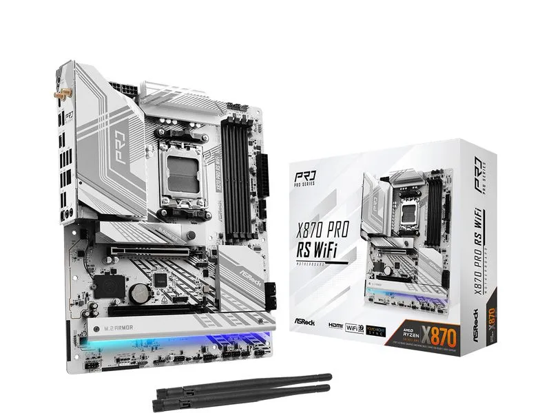 ASRock Mainboard X870 Pro RS WiFi ASRock Mainboard X870 Pro RS WiFi