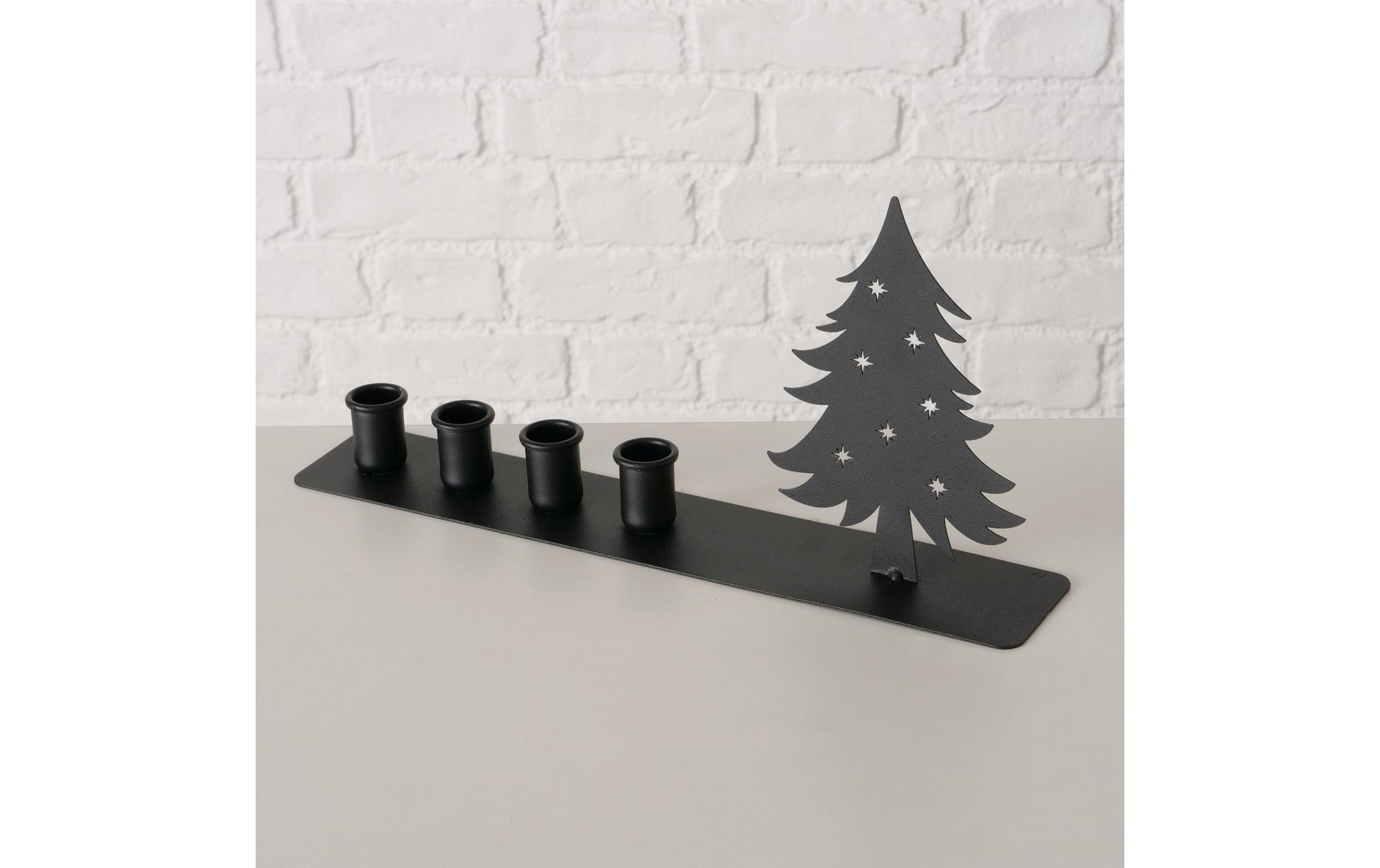 Boltze Teelichthalter Waldan Metall, 38 x 18.2 cm