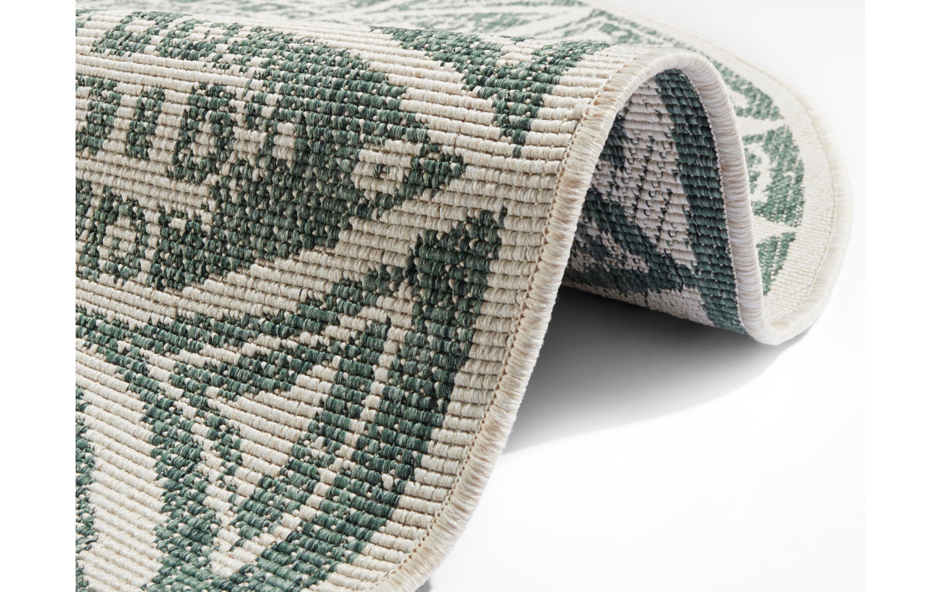 Freundin Home Collection Teppich Lilja 140 cm, Grün