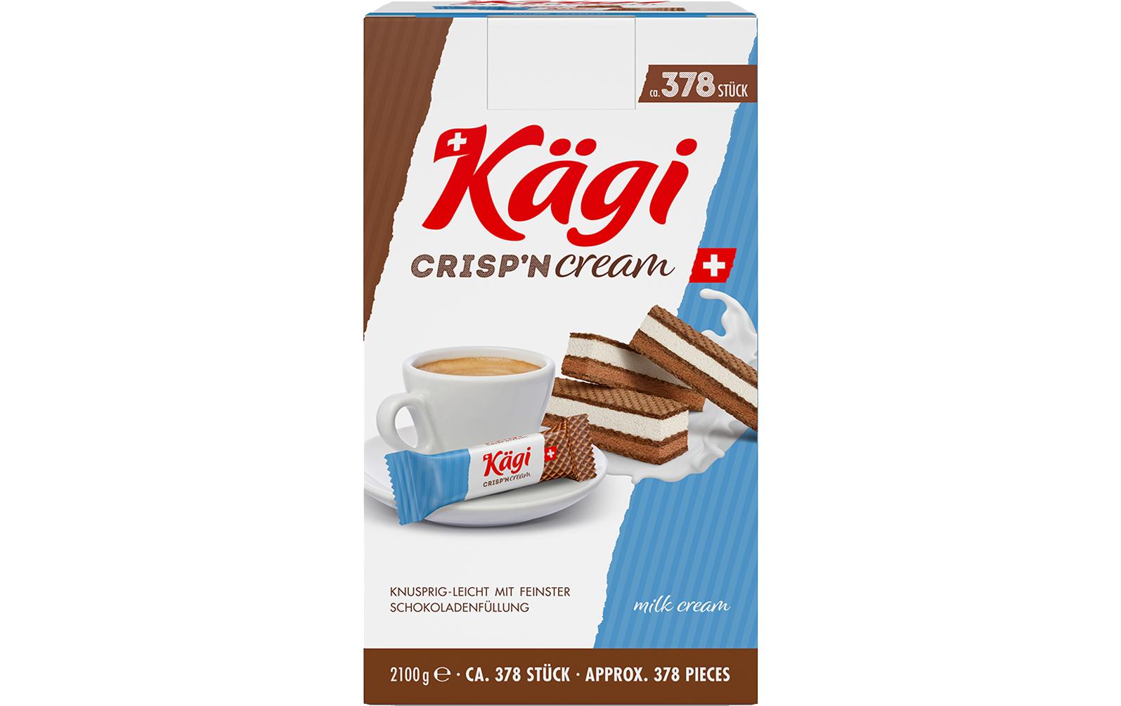 Kägi fret Crisp'n Cream Milk Box 2100 g
