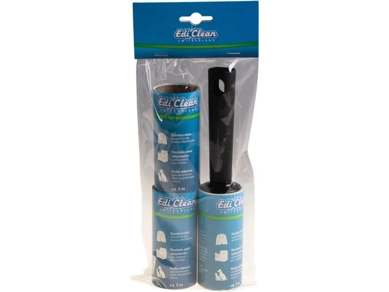 Edi Baur Kleiderroller Set 1 Griff und 3 Stück Edi Baur Kleiderroller Set 1 Griff und 3 Stück