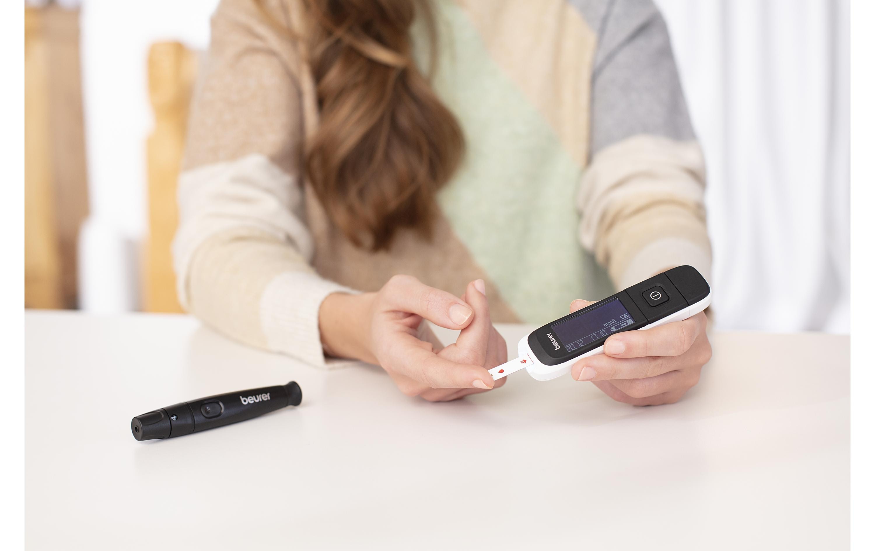 Beurer Blutdruckmessgerät GL 60 mg/dL