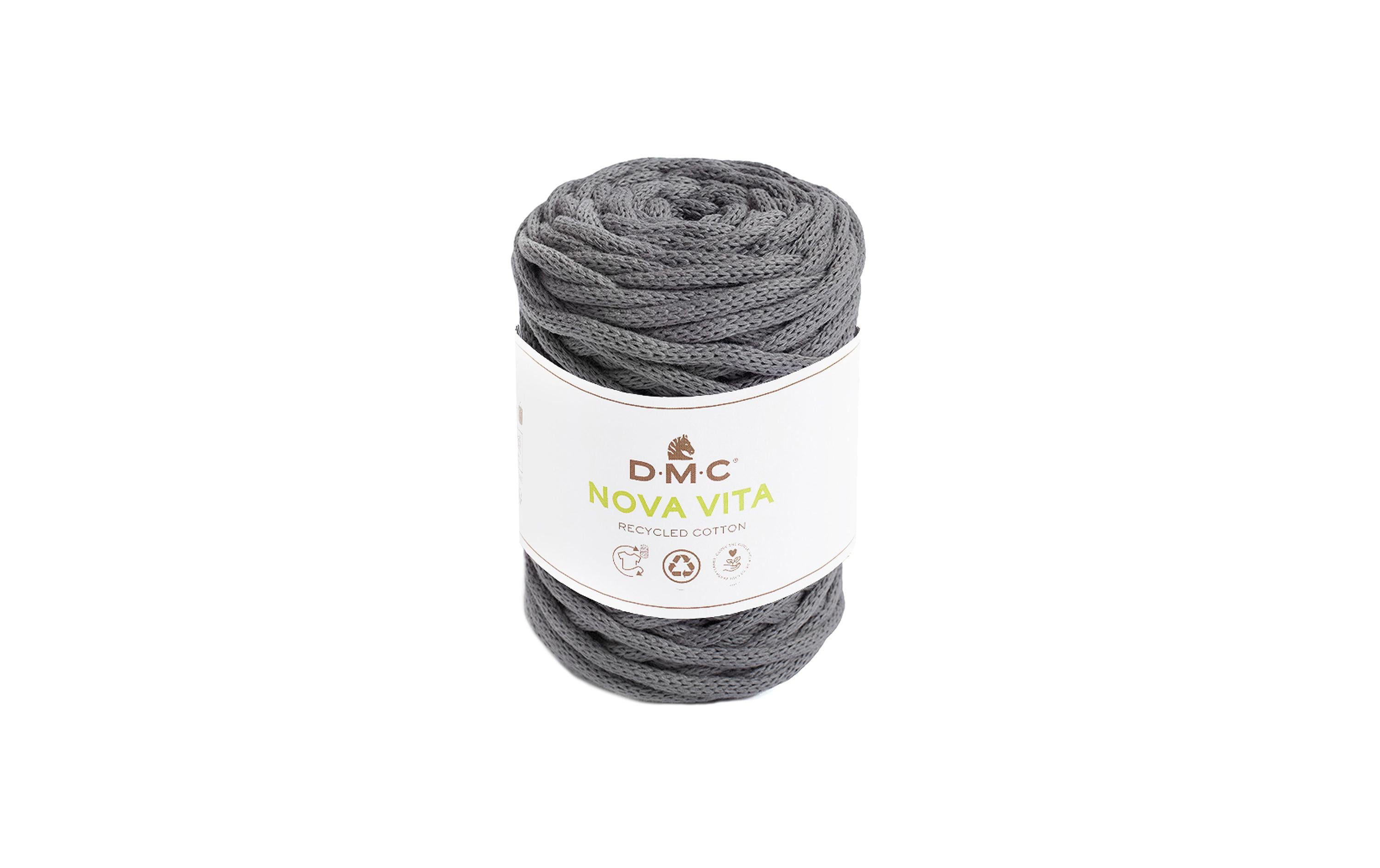 DMC Wolle Nova Vita Makramee Cord 250 g Grau