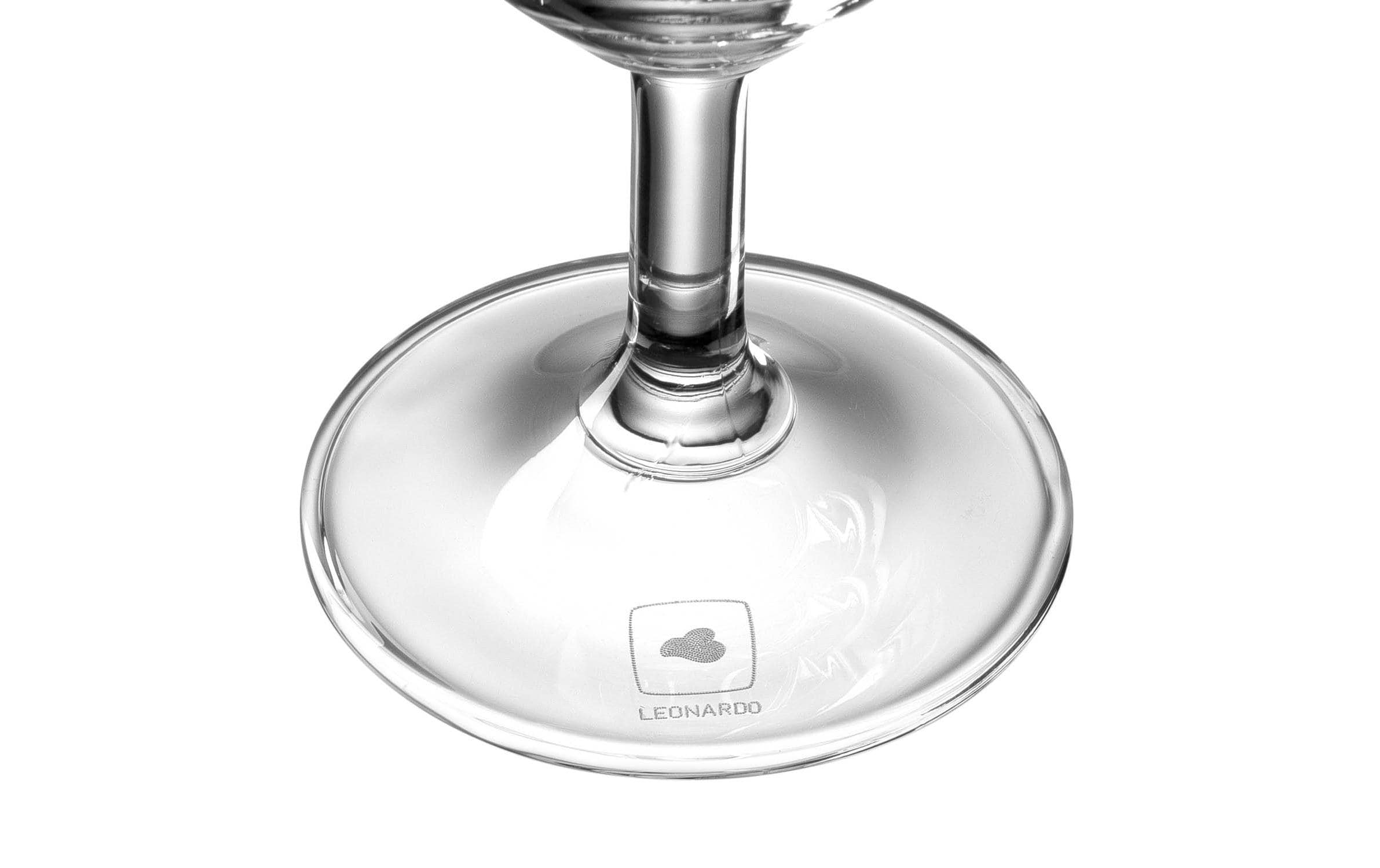 Leonardo Bierglas Daily 280 ml, 6 Stück, Transparent