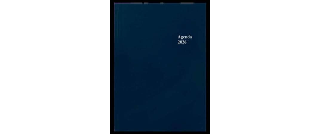 Simplex Wochenagenda 14.8 x 20.8 cm, 2026, Blau Simplex Wochenagenda 14.8 x 20.8 cm, 2026, Blau