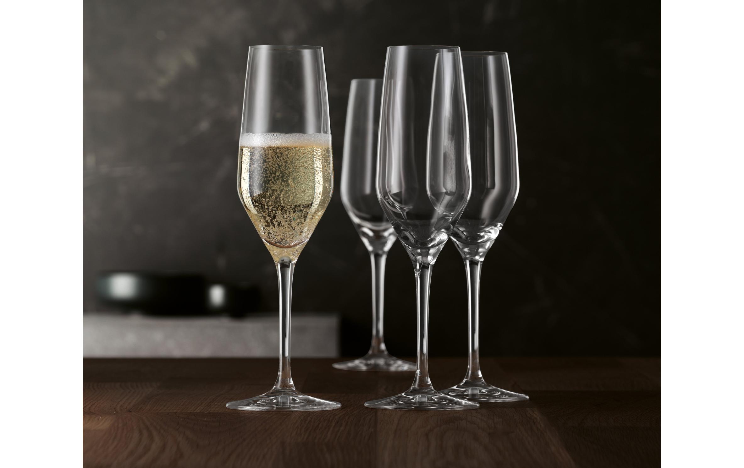 Spiegelau Champagnerglas Style 240 ml, 4 Stück, Transparent